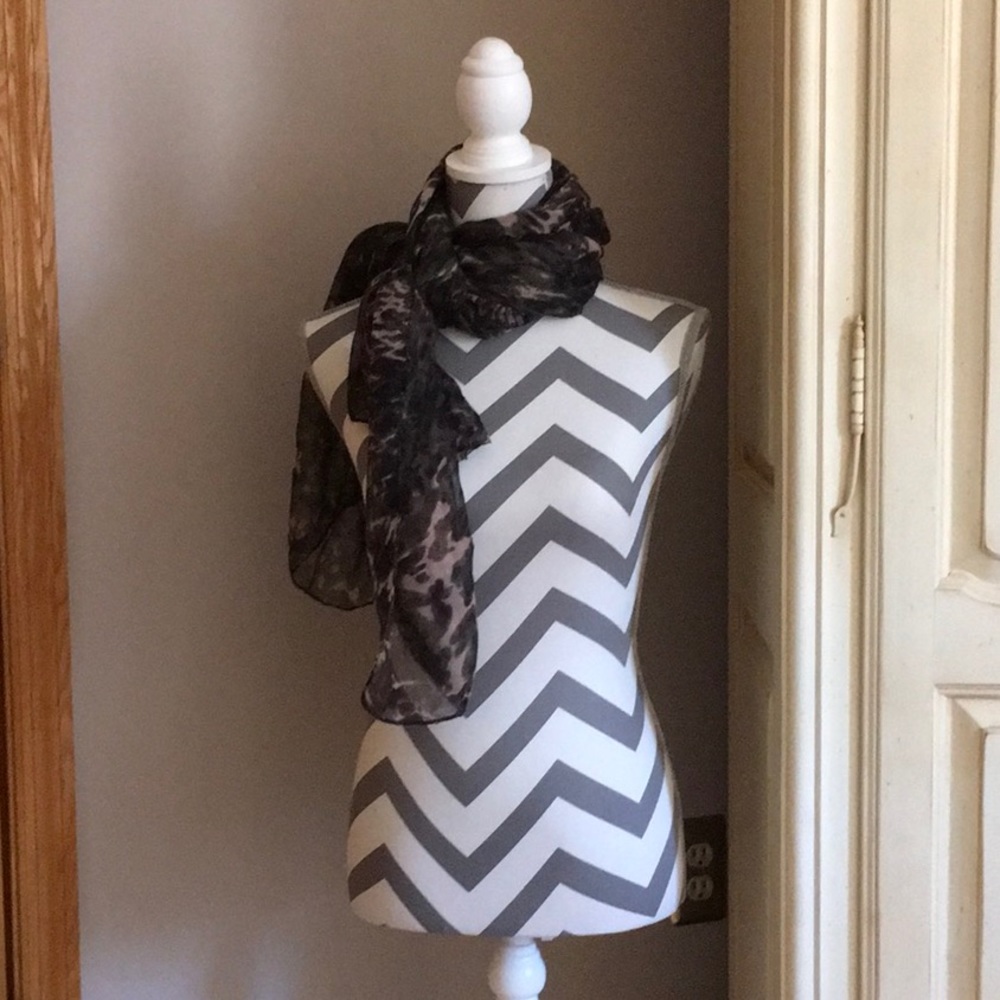 Large multi color scarf